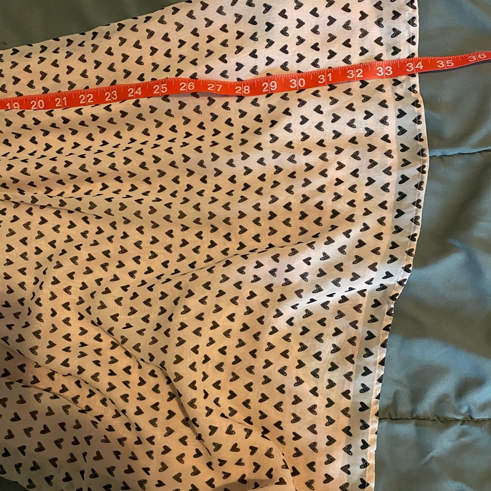 Forever 21 XXI Heart Pattern Dress, Open Back- medium - Picture 10 of 10